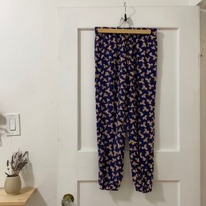 Uniqlo | Floral-Print Drape Pant XS